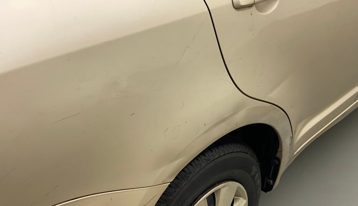 2010 Maruti Swift Dzire VXI, Petrol, Manual, 55,536 km, Right quarter panel - Slightly dented
