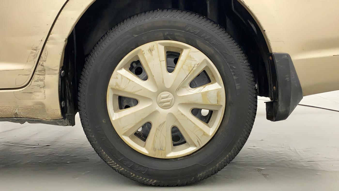 2010 Maruti Swift Dzire VXI, Petrol, Manual, 55,536 km, Left Rear Wheel