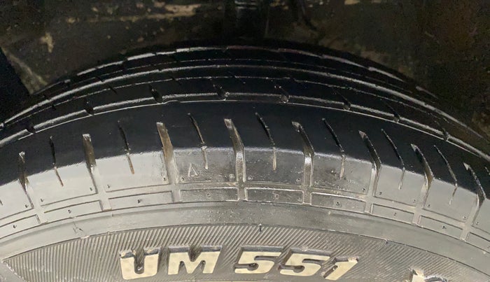 2010 Maruti Swift Dzire VXI, Petrol, Manual, 55,536 km, Left Front Tyre Tread