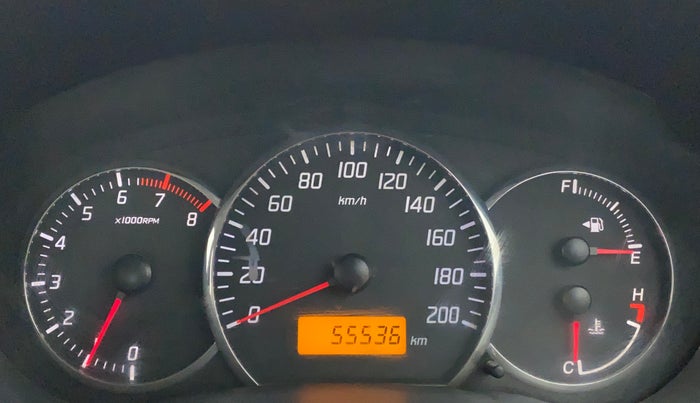 2010 Maruti Swift Dzire VXI, Petrol, Manual, 55,536 km, Odometer Image