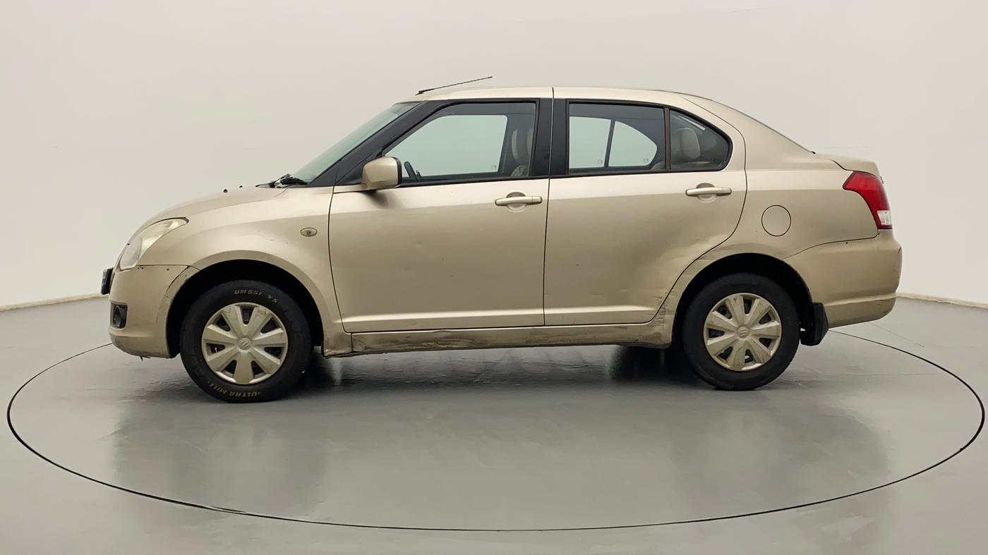 2010 Maruti Swift Dzire VXI, Petrol, Manual, 55,536 km, Left Side