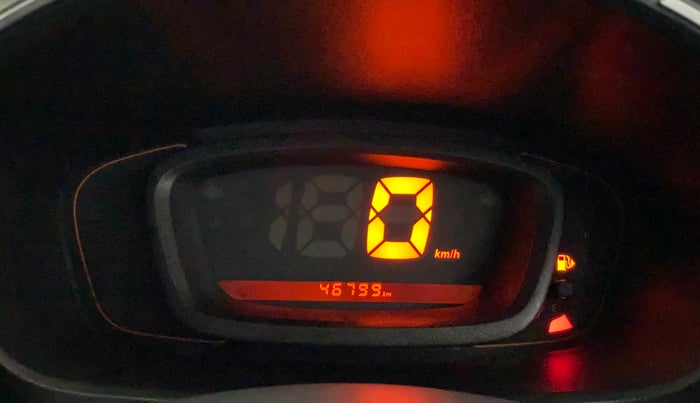 2016 Renault Kwid RXT 0.8 (O), Petrol, Manual, 46,740 km, Odometer Image