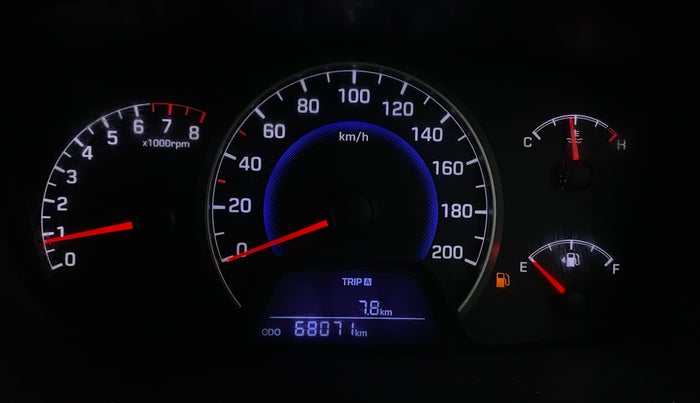 2016 Hyundai Grand i10 ASTA 1.2 KAPPA VTVT, Petrol, Manual, 68,067 km, Odometer Image