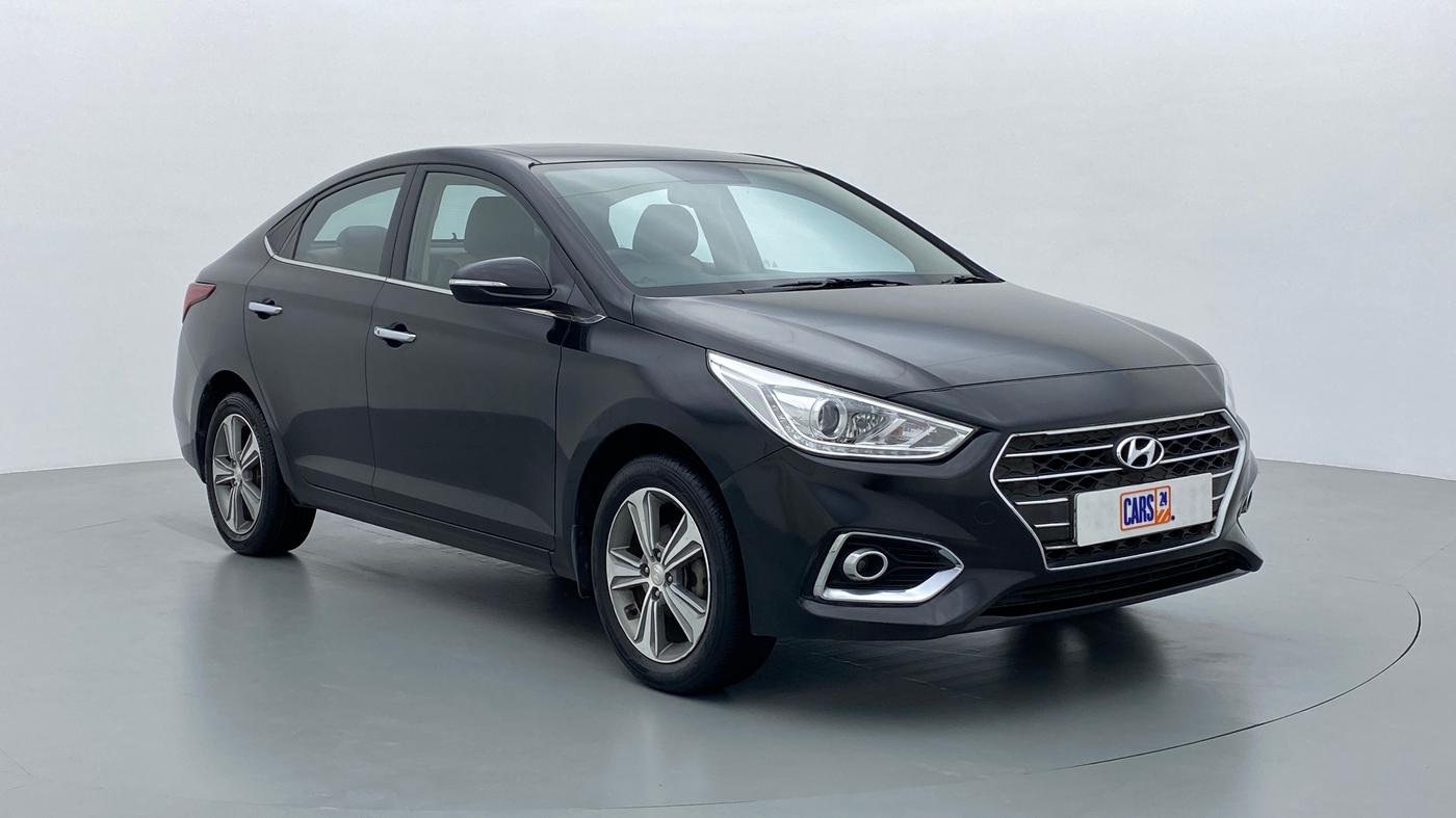 2018 Hyundai Verna 1.6 SX VTVT (O), Petrol, Manual, 33,444 km, Right Front Diagonal (45- Degree) View
