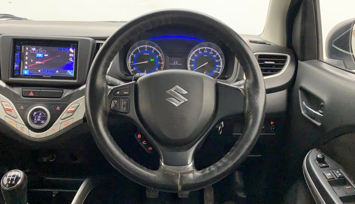 2016 Maruti Baleno DELTA PETROL 1.2, Petrol, Manual, 28,740 km, Steering Wheel Close Up