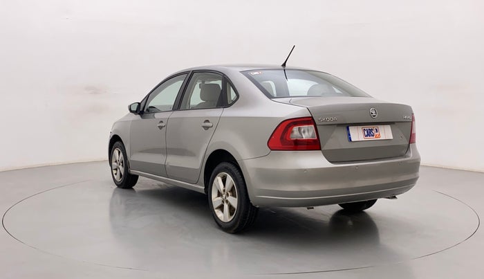 2015 Skoda Rapid AMBITION 1.6 MPI MT, Petrol, Manual, 1,16,847 km, Left Back Diagonal