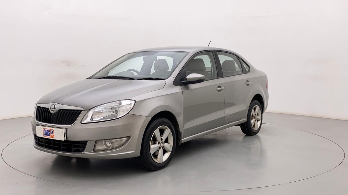 2015 Skoda Rapid AMBITION 1.6 MPI MT, Petrol, Manual, 1,16,847 km, Left Front Diagonal