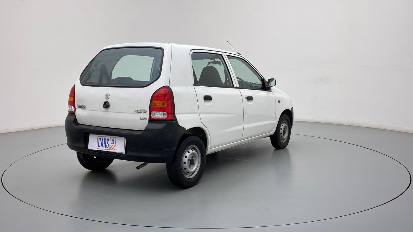 2011 Maruti Alto LXI, Petrol, Manual, 78,639 km, Right Back Diagonal