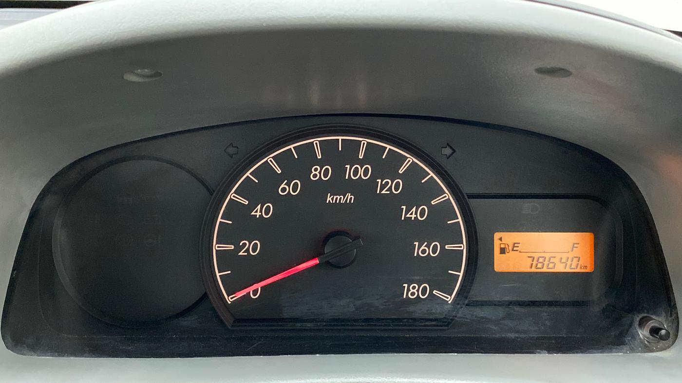 2011 Maruti Alto LXI, Petrol, Manual, 78,639 km, Odometer Image