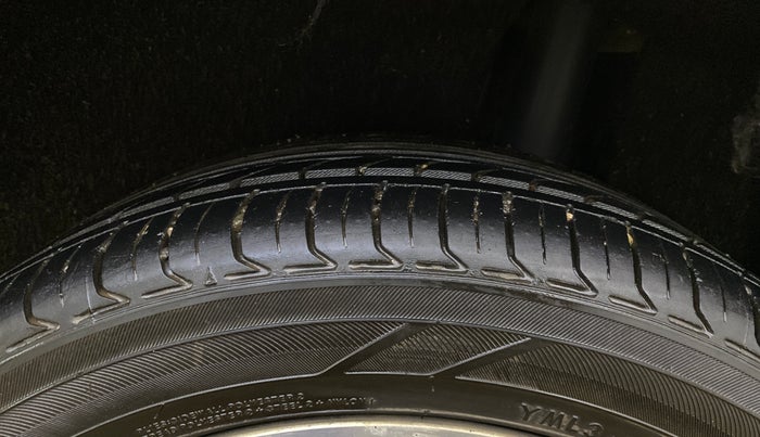 2019 Maruti Baleno ALPHA CVT PETROL 1.2, Petrol, Automatic, 90,654 km, Left Rear Tyre Tread