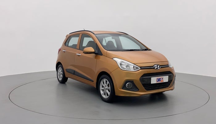 2014 Hyundai Grand i10 ASTA 1.2 AT VTVT, Petrol, Automatic, 76,393 km, Right Front Diagonal