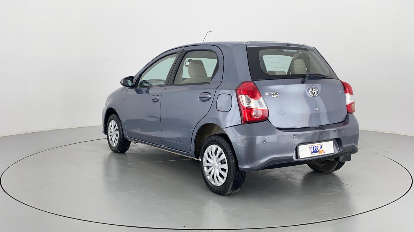 2019 Toyota Etios Liva V, Petrol, Manual, 31,719 km, Left Back Diagonal