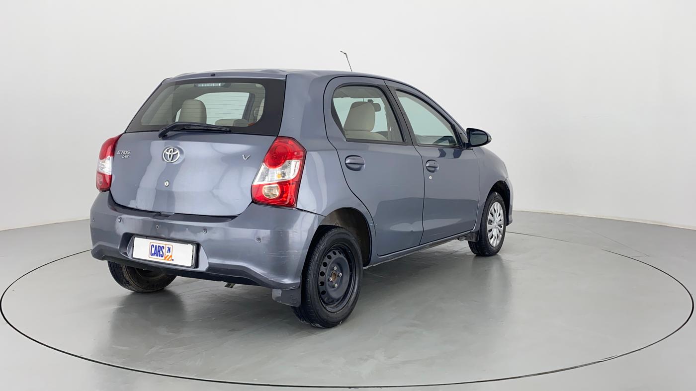 2019 Toyota Etios Liva V, Petrol, Manual, 31,719 km, Right Back Diagonal