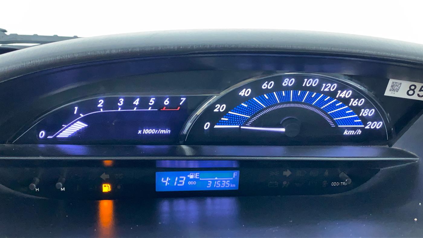 2019 Toyota Etios Liva V, Petrol, Manual, 31,719 km, Odometer Image