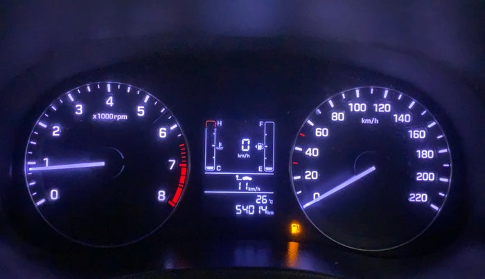 2016 Hyundai Creta S 1.6 PETROL, Petrol, Manual, 54,012 km, Odometer Image