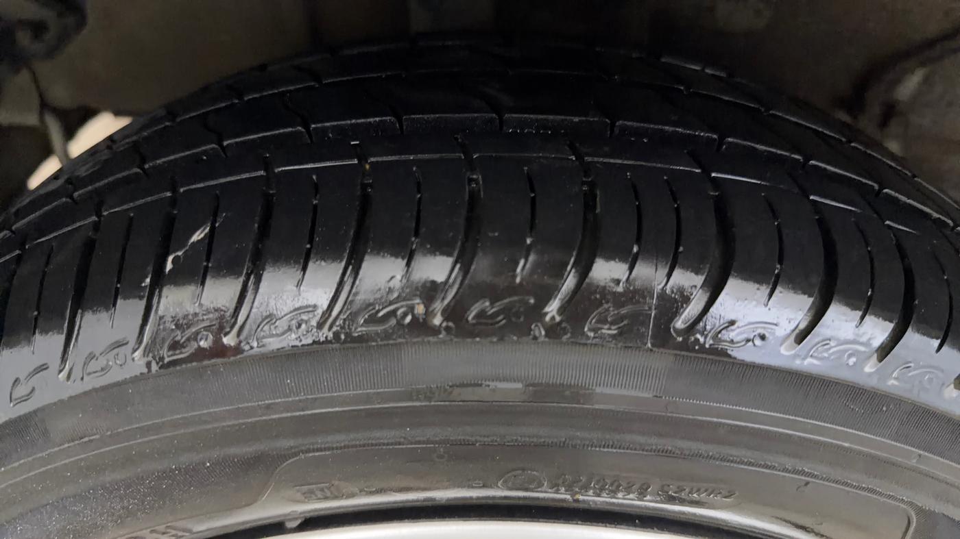2022 Tata Tiago XTA PETROL, Petrol, Automatic, 7,628 km, Right Rear Tyre Tread