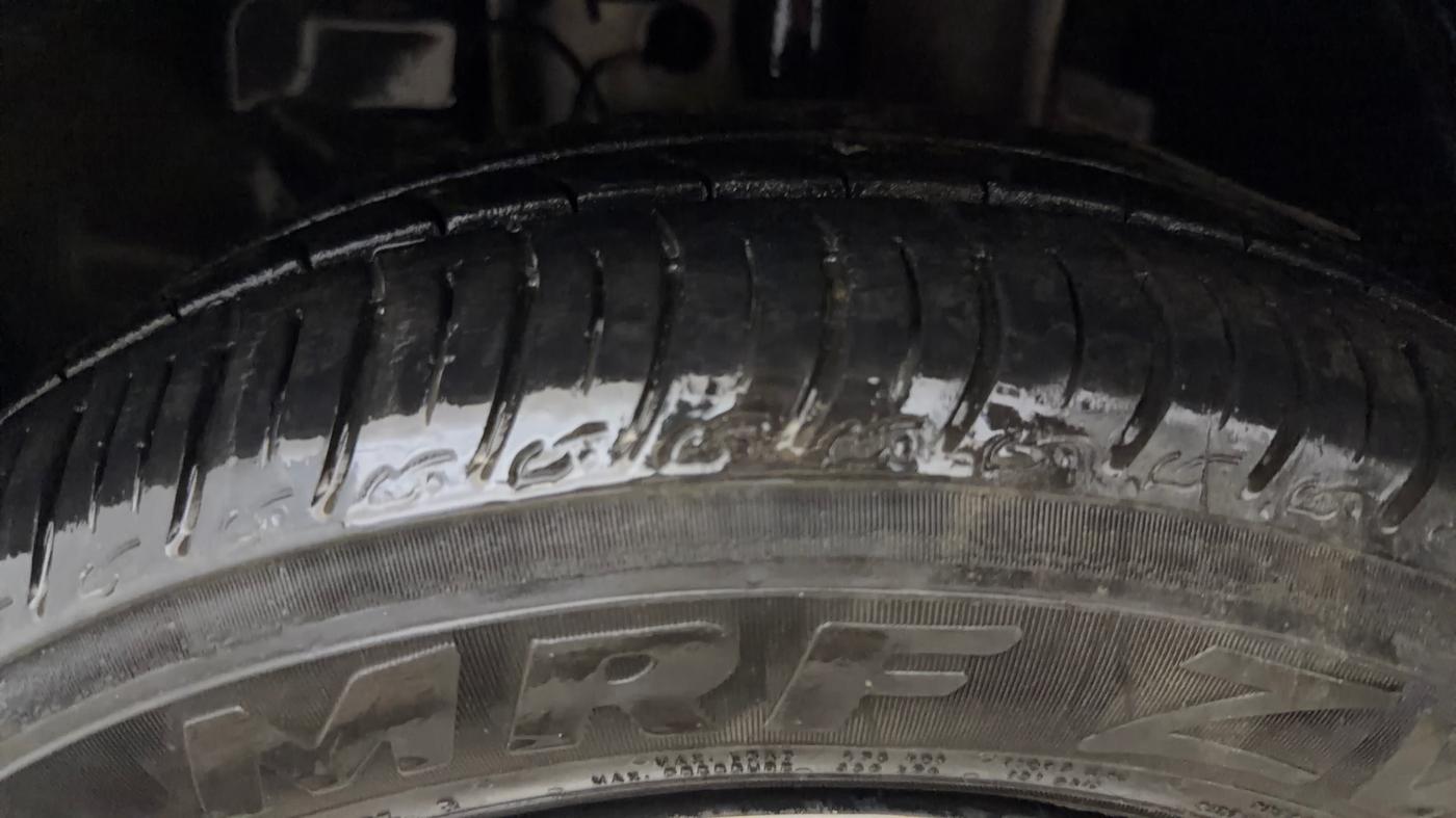 2022 Tata Tiago XTA PETROL, Petrol, Automatic, 7,628 km, Left Front Tyre Tread