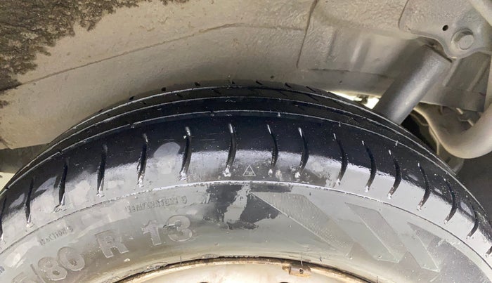 2015 Maruti Wagon R 1.0 LXI, Petrol, Manual, 57,629 km, Left Rear Tyre Tread