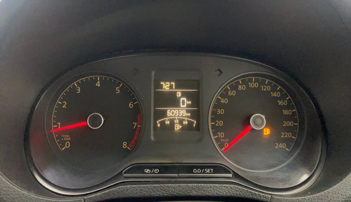 2015 Volkswagen Polo HIGHLINE1.2L, Petrol, Manual, 60,926 km, Odometer Image