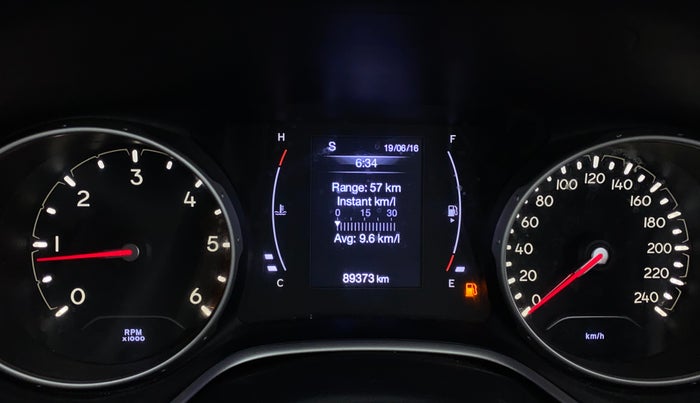 2017 Jeep Compass LONGITUDE 2.0 DIESEL, Diesel, Manual, 89,370 km, Odometer Image