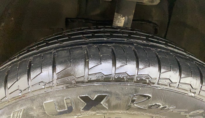 2019 Tata NEXON XZA PLUS PETROL, Petrol, Automatic, 34,479 km, Left Front Tyre Tread