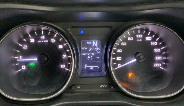 2019 Tata NEXON XZA PLUS PETROL, Petrol, Automatic, 34,479 km, Odometer Image