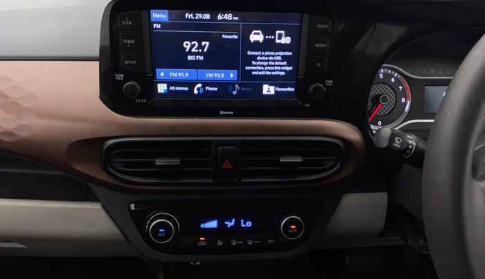 2020 Hyundai AURA SX PLUS 1.2 AMT, Petrol, Automatic, 88,367 km, Air Conditioner