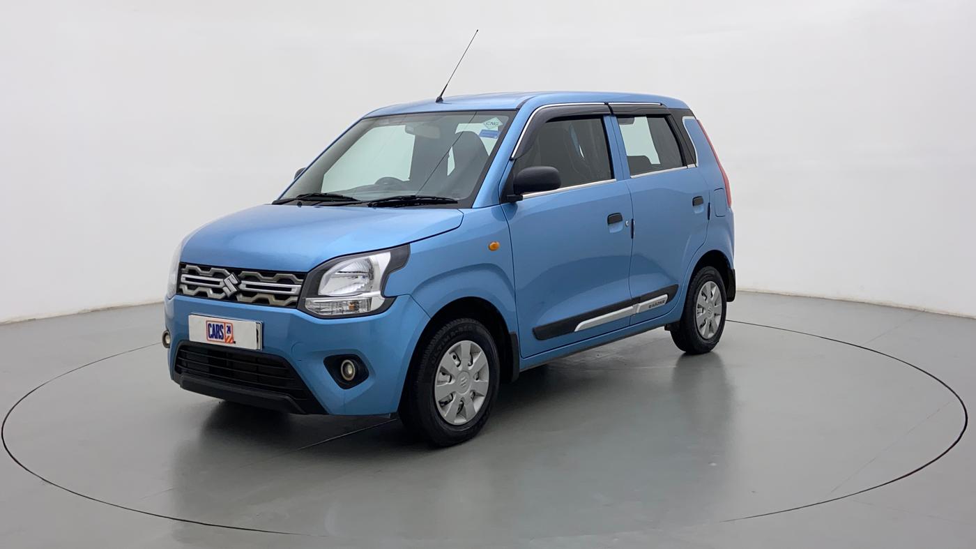 2022 Maruti New Wagon-R 1.0 Lxi (o) cng, CNG, Manual, 8,996 km, Left Front Diagonal