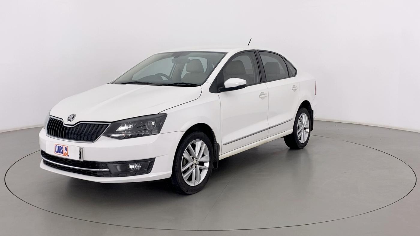 2018 Skoda Rapid STYLE 1.6 MPI MT, Petrol, Manual, 38,702 km, Left Front Diagonal