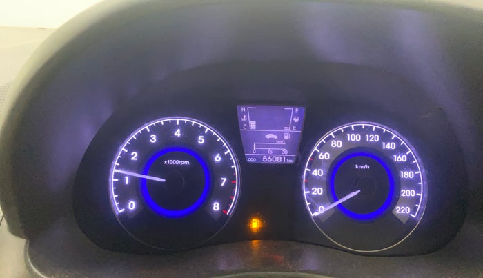 2013 Hyundai Verna FLUIDIC 1.6 VTVT SX, Petrol, Manual, 56,080 km, Odometer Image