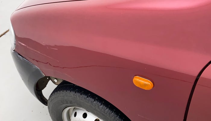 2010 Maruti Alto LXI, Petrol, Manual, 29,681 km, Left fender - Minor scratches