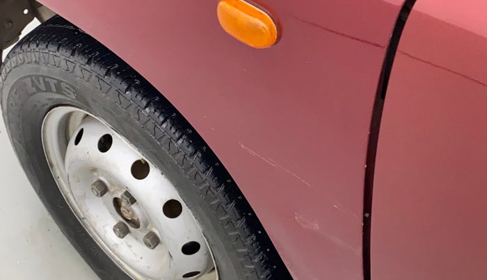 2010 Maruti Alto LXI, Petrol, Manual, 29,681 km, Left fender - Slightly dented