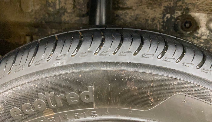 2014 Maruti Celerio VXI, Petrol, Manual, 1,26,121 km, Right Rear Tyre Tread