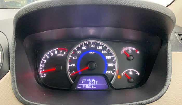 2017 Hyundai Grand i10 SPORTZ (O) AT 1.2 KAPPA VTVT, Petrol, Automatic, 23,602 km, Odometer Image