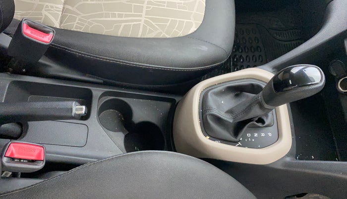 2017 Hyundai Grand i10 SPORTZ (O) AT 1.2 KAPPA VTVT, Petrol, Automatic, 23,602 km, Gear Lever