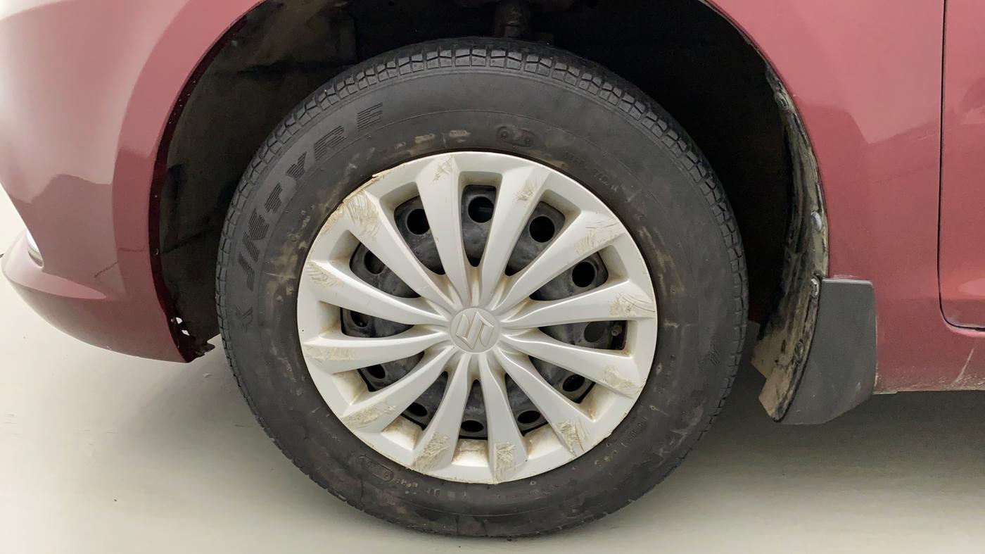 2016 Maruti Swift Dzire VXI, Petrol, Manual, 55,794 km, Left Front Wheel