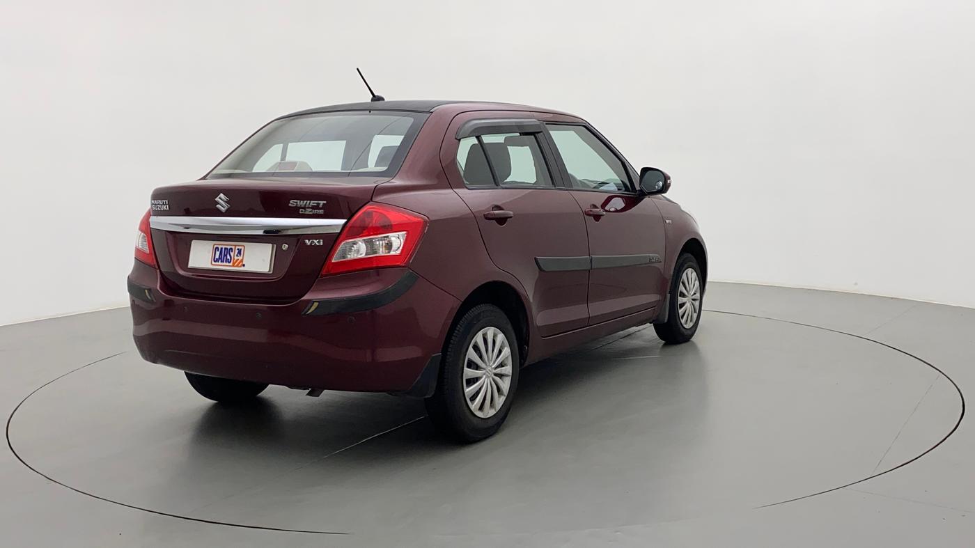 2016 Maruti Swift Dzire VXI, Petrol, Manual, 55,794 km, Right Back Diagonal
