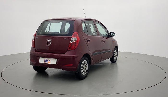 2014 Hyundai i10 SPORTZ 1.1, Petrol, Manual, 20,808 km, Right Back Diagonal