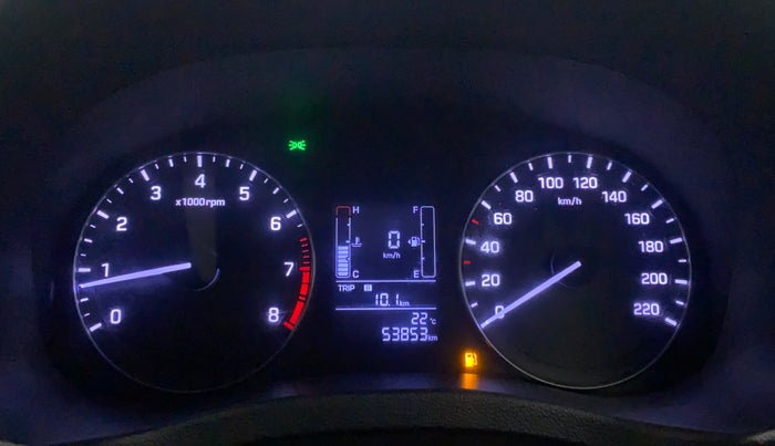 2016 Hyundai Creta BASE 1.6 PETROL, Petrol, Manual, 54,311 km, Odometer Image