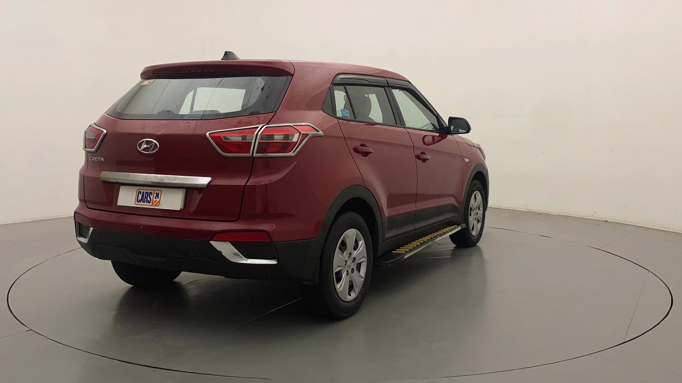 2016 Hyundai Creta BASE 1.6 PETROL, Petrol, Manual, 54,311 km, Right Back Diagonal
