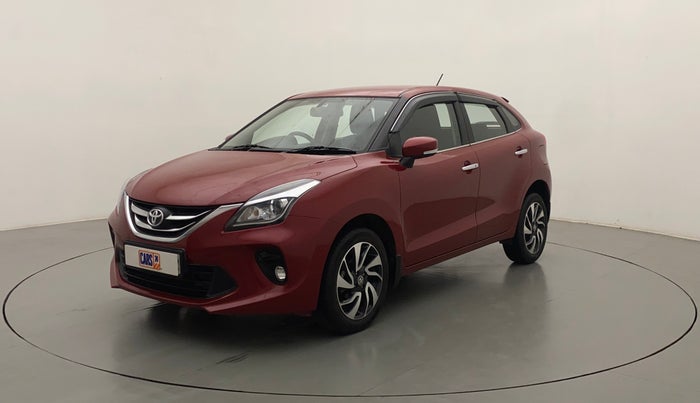 2019 Toyota Glanza G CVT, Petrol, Automatic, 21,695 km, Left Front Diagonal