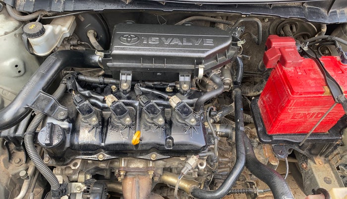 2013 Toyota Etios Liva V, Petrol, Manual, 61,478 km, Engine View