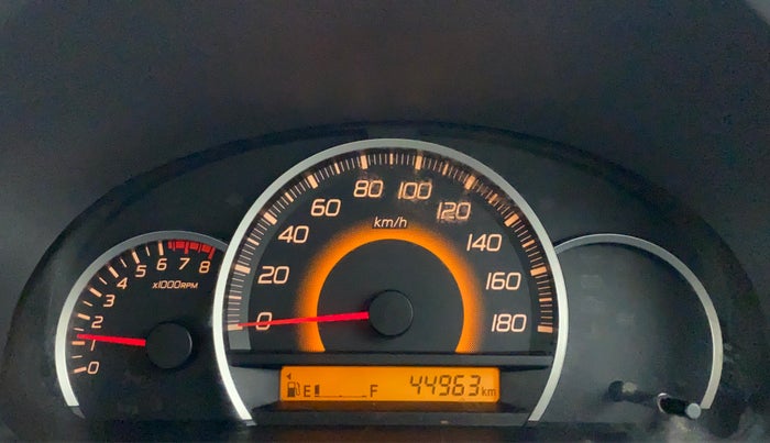 2011 Maruti Wagon R 1.0 VXI, Petrol, Manual, 45,068 km, Odometer Image