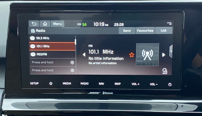 2021 KIA SELTOS HTX+ MT 1.5 DIESEL, Diesel, Manual, 6,413 km, Infotainment System
