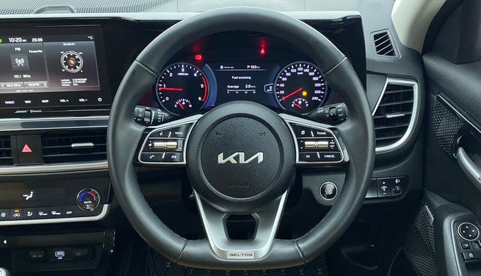 2021 KIA SELTOS HTX+ MT 1.5 DIESEL, Diesel, Manual, 6,413 km, Steering Wheel Close Up