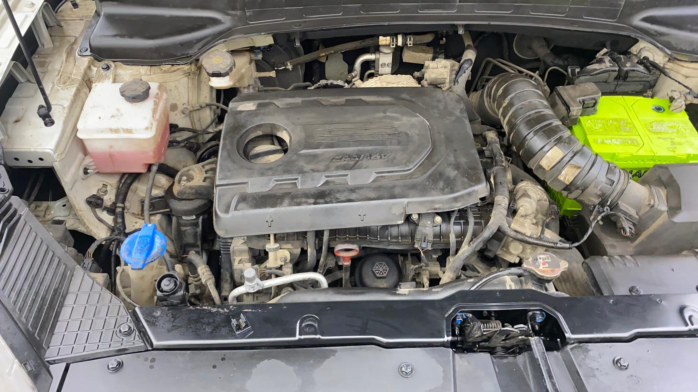 2022 Hyundai ALCAZAR PLATINUM(O) 7STR 1.5 AT, Diesel, Automatic, 55,324 km, Engine View - Right