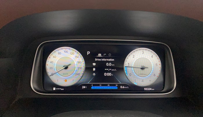 2022 Hyundai ALCAZAR PLATINUM(O) 7STR 1.5 AT, Diesel, Automatic, 55,307 km, Odometer Image