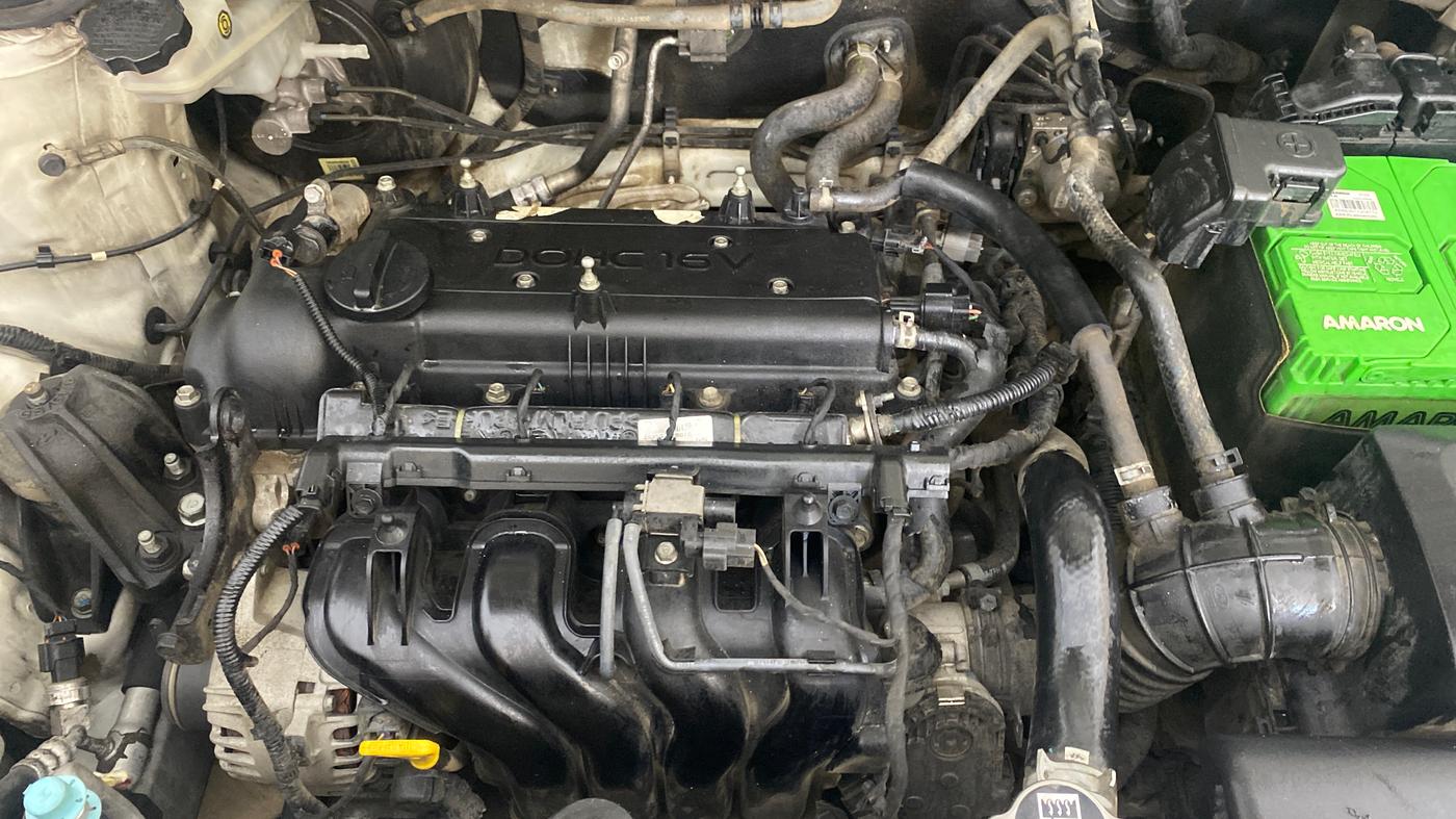 2017 Hyundai Creta SX PLUS AT 1.6 PETROL, Petrol, Automatic, 1,27,777 km, Engine View