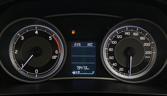 2017 Maruti Dzire ZDI, Diesel, Manual, 79,469 km, Odometer Image