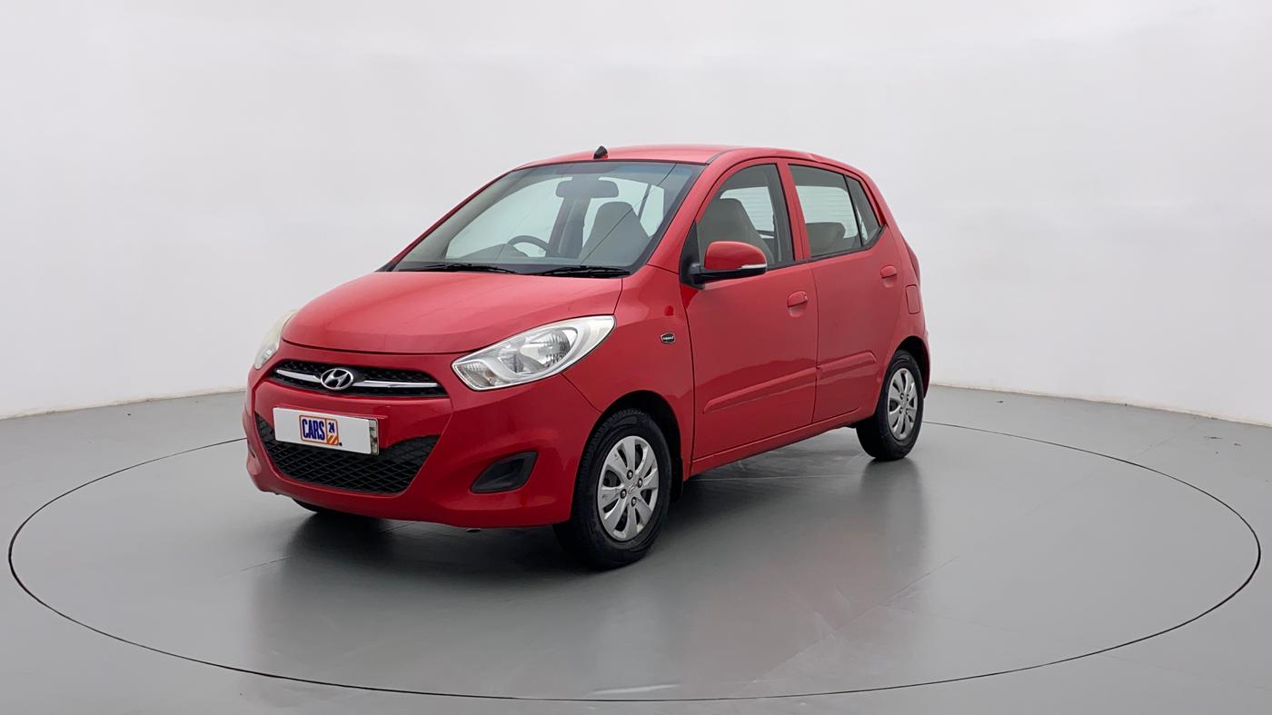 2010 Hyundai i10 SPORTZ 1.2 KAPPA2, Petrol, Manual, 40,952 km, Left Front Diagonal